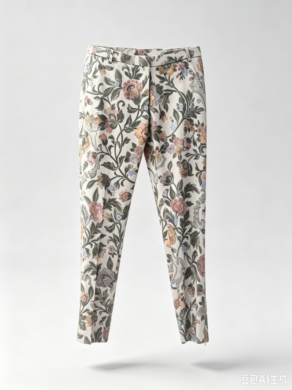 Dries Van Noten Floral-Print Chinos